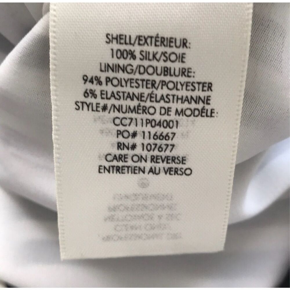 Alice + Olivia Alba cross front blouse size medium - Picture 7 of 7
